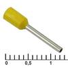 Наконечники на кабель DN00510 yellow (1x10mm)