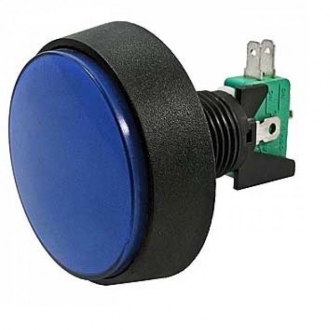 Кнопка: GMSI-1B-C no(nc)+nc(no) blue
