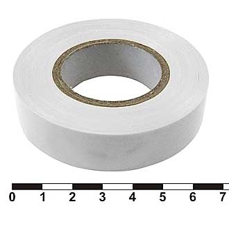 Изолента 15м х 17mm белая
