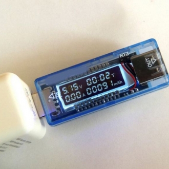 USB-Тестер батареи, Вольтметр, Амперметр