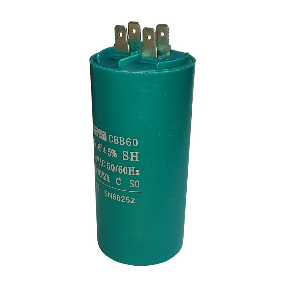 Конденсатор пусковой CBB60 10mF 450VAC 5% клеммы