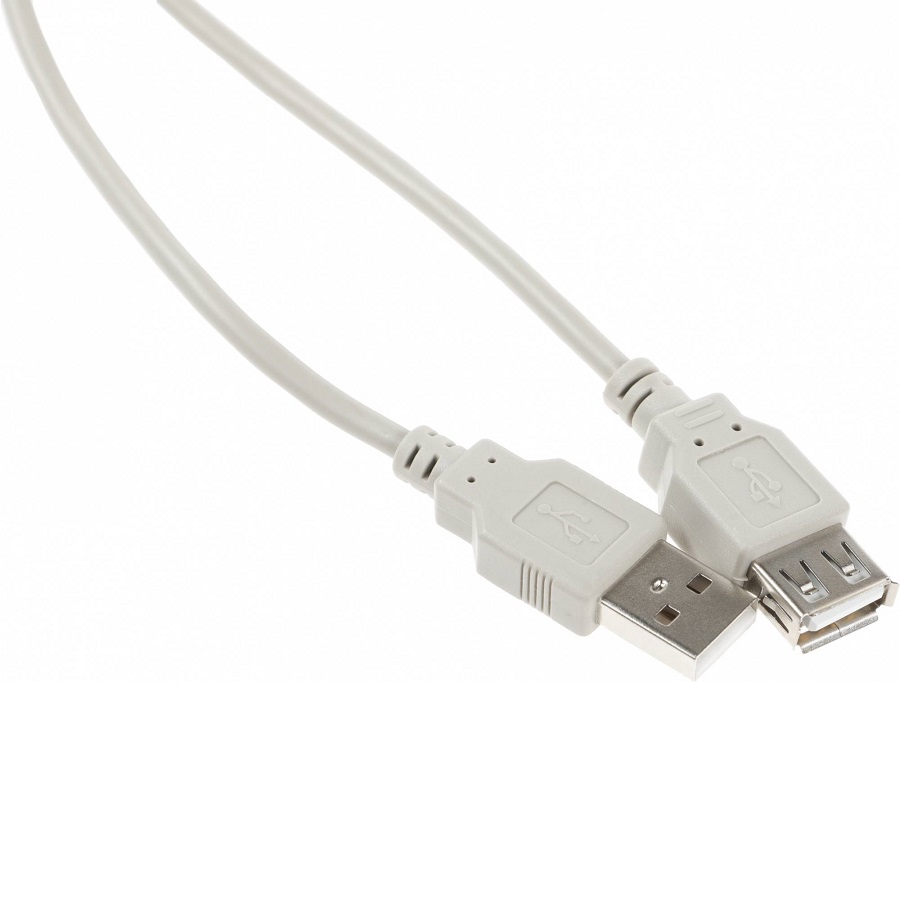 Шнур удлинительный USB-А(male) USB-A(female) 1,8м