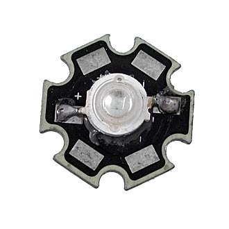 Светодиоды мощные 3WR 3.2V 50LM Blue 450 nm