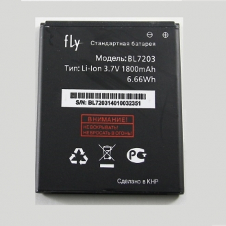 Аккумуляторы для телефонов АКБ Fly BL7203 (IQ4405/Era Chic 1/IQ4413/Quad Evo Chic 3)
