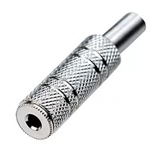 Гнездо на шнур джек 3,5мм, стерео, металл