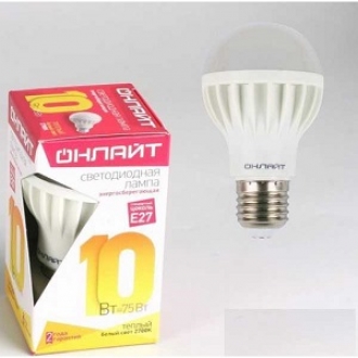 Лампа светодиодная "ОНЛАЙТ" 10W