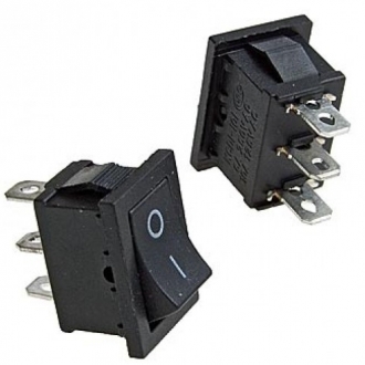 Клавишные переключатели KCD1-101 on-on 6A/250V