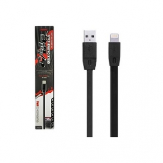 USB кабель REMAX RC-001, 1m, Apple Lighting, черный