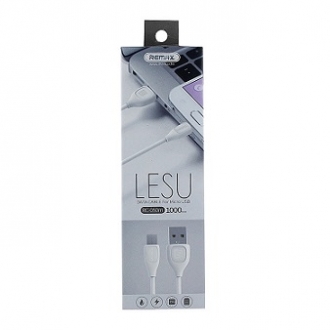 USB кабель REMAX RC-050m, LESU, 1A, 1m, microUSB