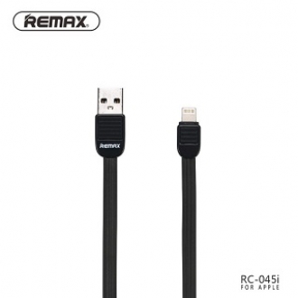 USB кабель REMAX Iphone 4/4s/5/5s/6/6 Plus/6s/7/ Lightning PUFF rc-045i Черный Белый