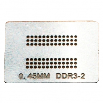 Трафарет DDR2-3 0.45мм