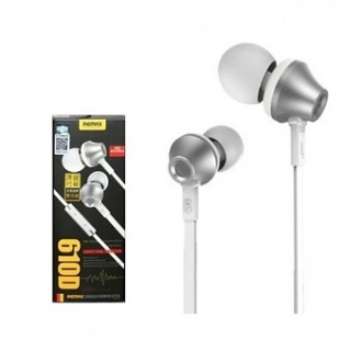Наушники для MP3/MP4 плееров (Jack 3.5mm) REMAX RM-610D Белые