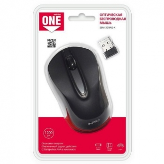 Оптическая беспроводная мышь SmartBuy ONE SILENT SBM-280AG-K - изображение 1
