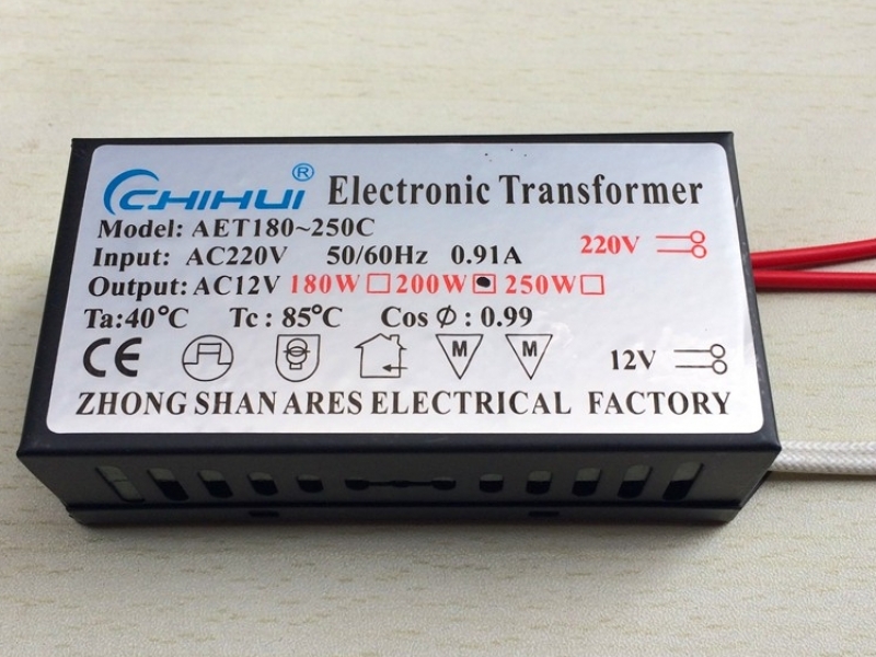 Трансформатор электронный 12V 120W
