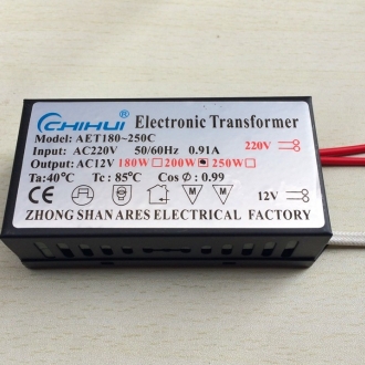 Трансформатор электронный 12V 160W
