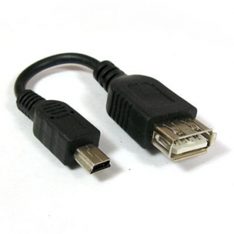 +Переход USB - M5P (mini B 5Pin штекер - USB A гнездо)