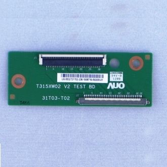 Шлейфы, провода, кнопки. T315XW02 V2 TEST BD (31T03-T02)