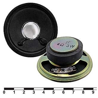 Динамик 4оhм 3W 57*40*18