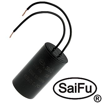 Конденсаторы пусковые CBB60 15mF 630v WIRE (SAIFU)