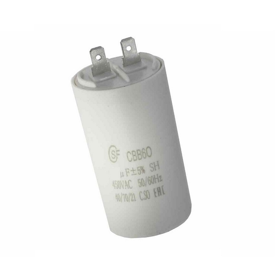 Конденсатор пусковой CBB60 25mF 630VAC 5%