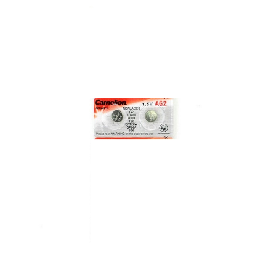Батарейка Camelion AG2 LR726 SR726W GP96A 396 1.5V 1 штука - изображение 1