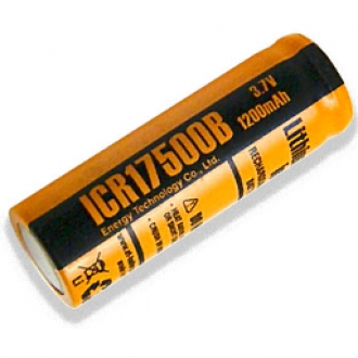 Аккумулятор ICR17500B 3.7v 1200mah