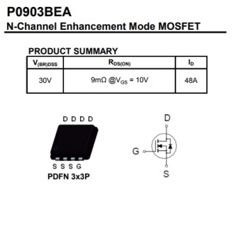 Транзисторы P0903BEA (A5 GND, A5 GNC, A5 PNB)