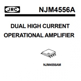 ОУ, УНЧ, TV. видео NJM4556AM 4556A