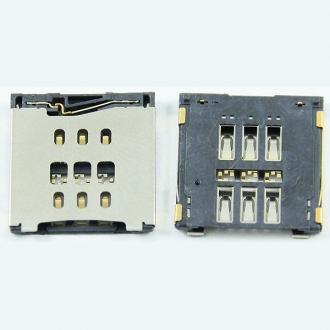 Коннектор SIM iPhone 6/6 Plus