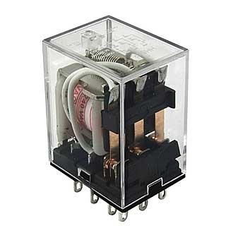 Электромагнитное реле 12V HJQ-22f-12VAC-3Z 5A