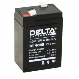 Аккумуляторные батареи DELTA DT4045 4V 4.5Ah