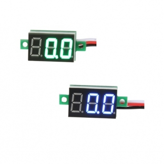 Измерения ВОЛЬТМЕТР 3-Digit module LED