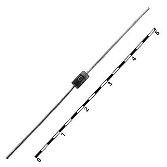 Диод: UF4005 (1A 600B) DO-41