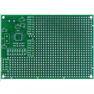 Плата макетная MTR238 для AVR Atmega
