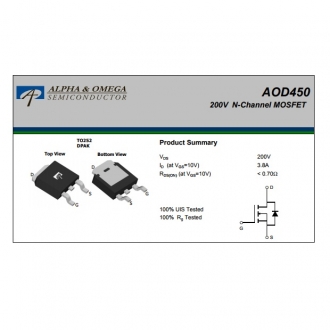 Транзисторы AOD450
