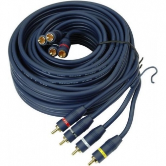 PREMIER шнур 4RCA-4RCA 2 экрана с жилой управления 5M