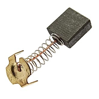 Щётки для эл/двигателей brush 7x17x16 spring