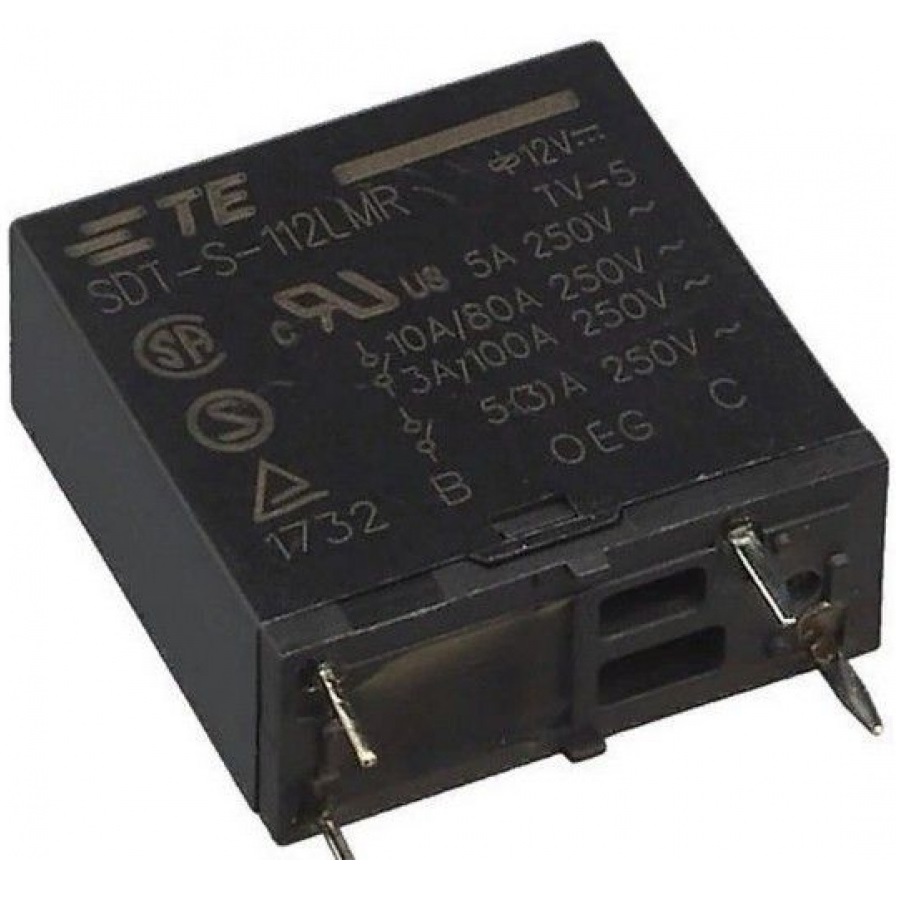 Реле SDT-S-112LMR 10A 12V 4pin
