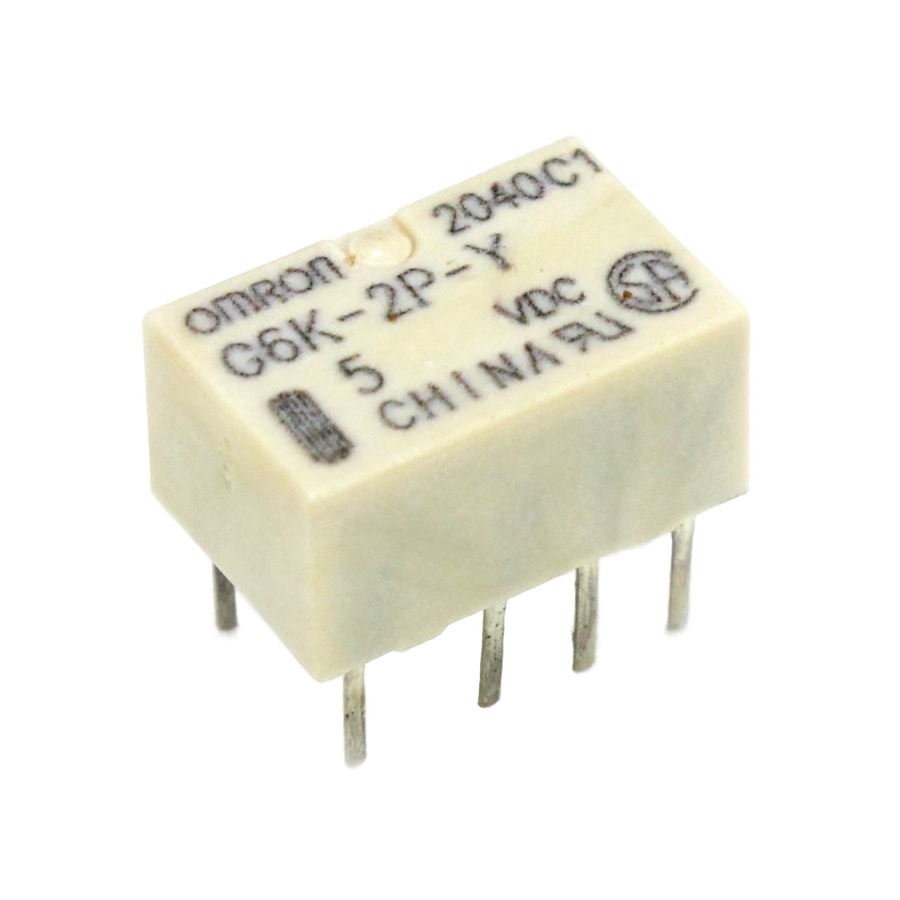 Реле OMRON G6K-2P-Y 1A 5V 8pin