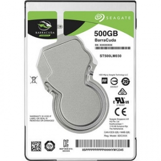 Жесткий диск 2,5", HDD, 500 Gb, 5400 Об/мин, SATA-3, Cache 128Mбит/с, Seagate BarraCuda (Laptop), ST