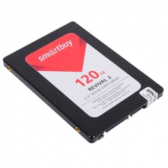 Жесткий диск SSD 120Гб, 2,5", SATA III, SmartDuy Revival 2, SB120GB-RVVL2-25SAT3