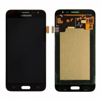 Дисплей Samsung J320F (J3 2016) в сборе с тачскрином Черный - (AMOLED)