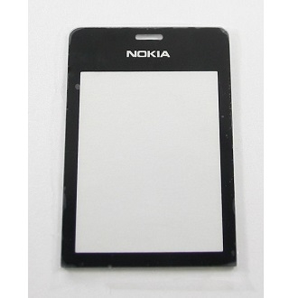 Стекло Nokia 515 DUAL Черное