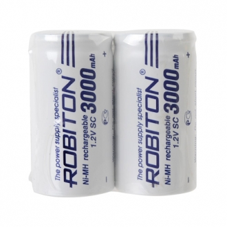 NI-MH аккумулятор ROBITON 3000MHSC-2 1.2v