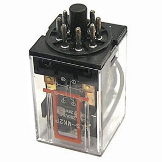 Электромагнитное реле 220V MK2P 240VAC(703) 10A