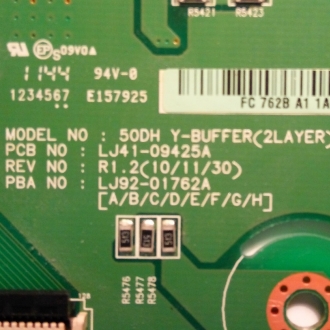 Платы Инверторов 50DH Y-BUFFER (2LAYER) LJ41-09425A R1.2