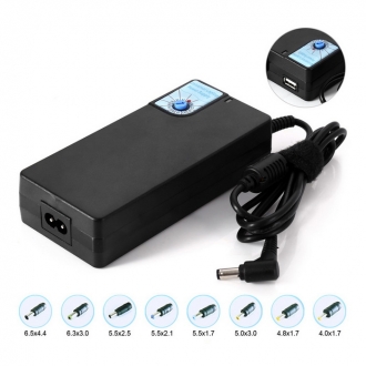 Блоки питания для ноутбуков Universal Power Adapter with USB 5V/2.4A 120W SP26