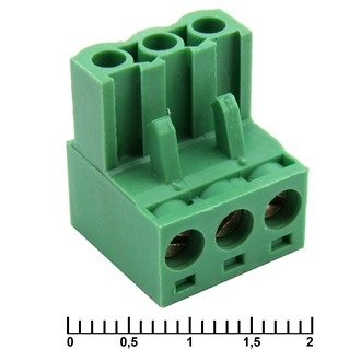 Клеммники разрывные XY2500F-A-03 ( 2EDGK-03P ) 5mm