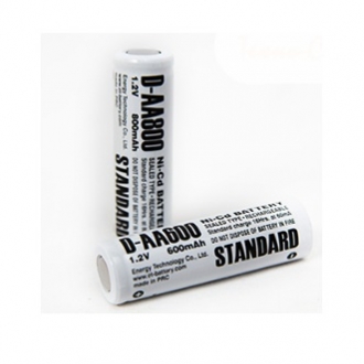 Аккумуляторные батареи D-AA600 Ni-Cd 1.2V 600mAh