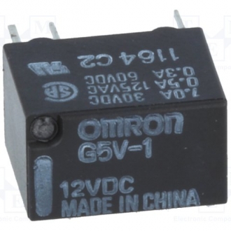 Электромагнитное реле 12V G5V-1 12VDC OMRON